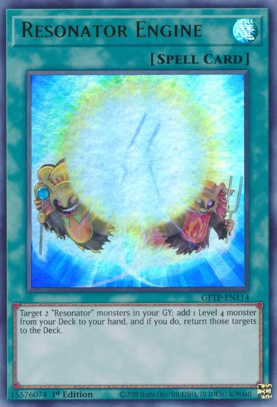 Resonator Engine [GFTP-EN114] Ultra Rare | Chromatic Games