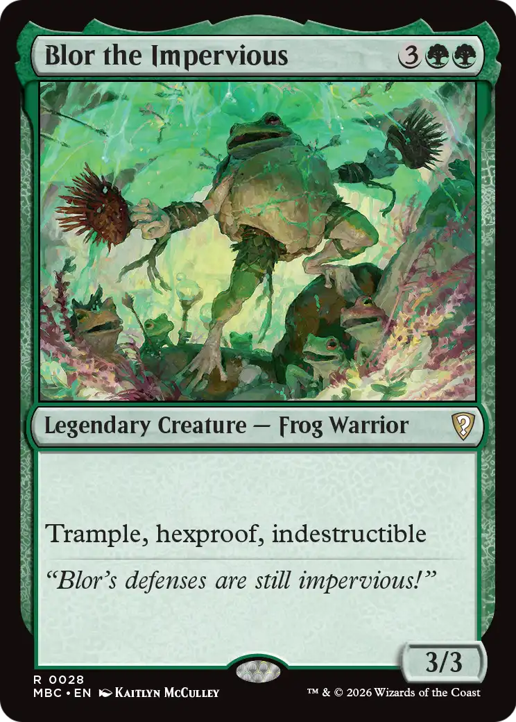 Blor the Impervious [Mystery Booster: Commander Edition] | Chromatic Games