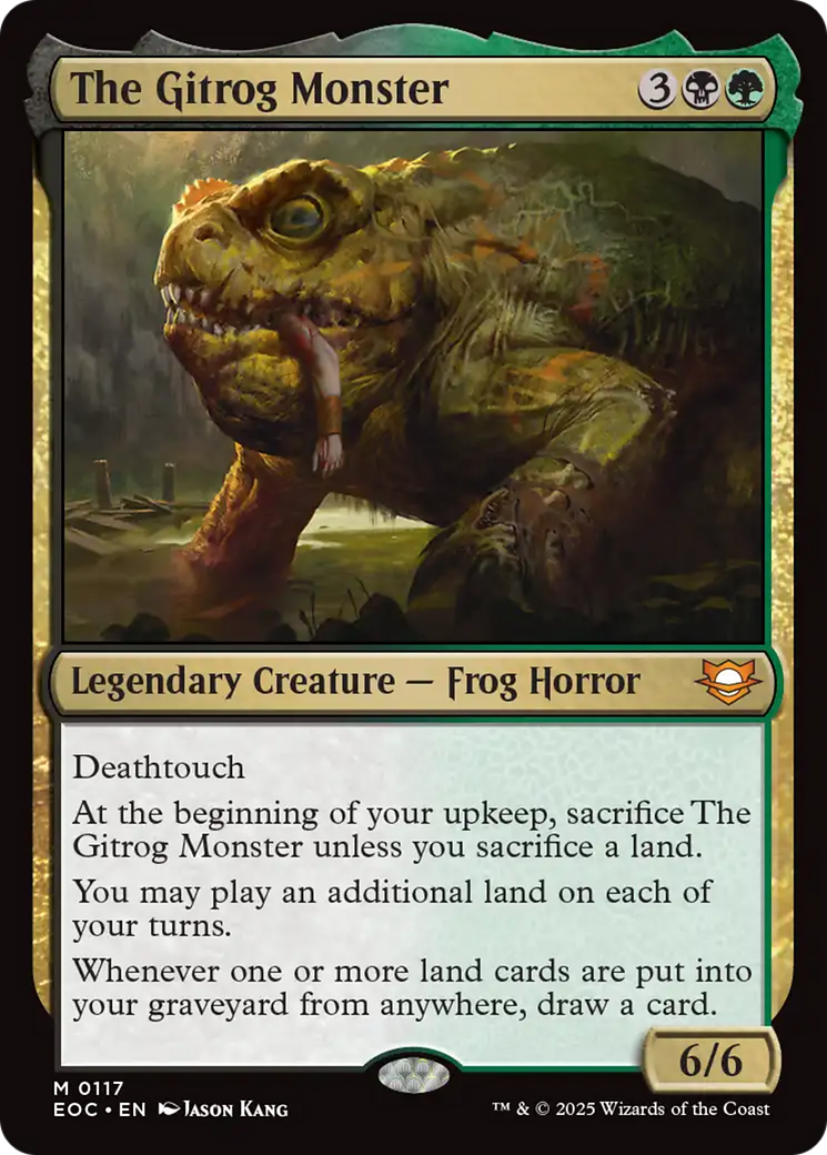 The Gitrog Monster [Edge of Eternities Commander] | Chromatic Games