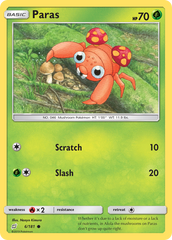 Paras (6/181) [Sun & Moon: Team Up] | Chromatic Games