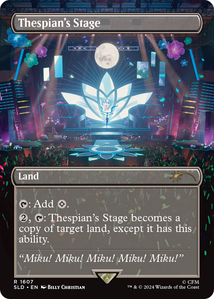 Thespian's Stage (Rainbow Foil) [Secret Lair Drop Series] | Chromatic Games