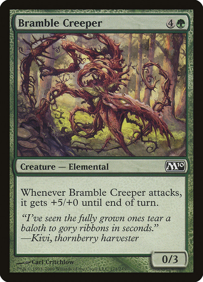 Bramble Creeper 171/249 (Magic 2010 (M10))  | Chromatic Games