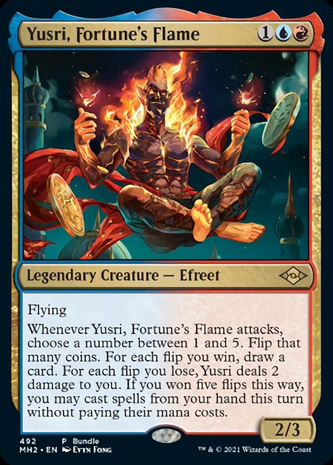 Yusri, Fortune's Flame (Bundle) [Modern Horizons 2] | Chromatic Games