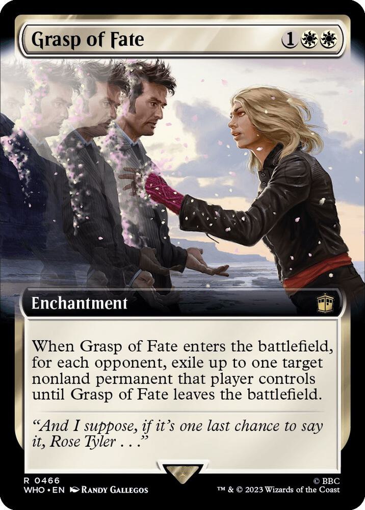Grasp of Fate 466/331 (Universes Beyond: Doctor Who)  - Extended Art Foil | Chromatic Games