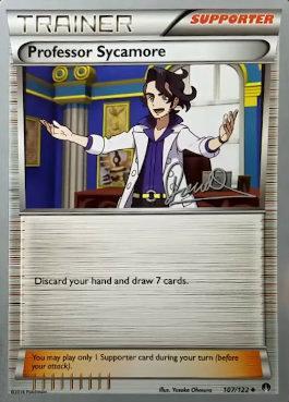 Professor Sycamore (107/122) (Infinite Force - Diego Cassiraga) [World Championships 2017] | Chromatic Games