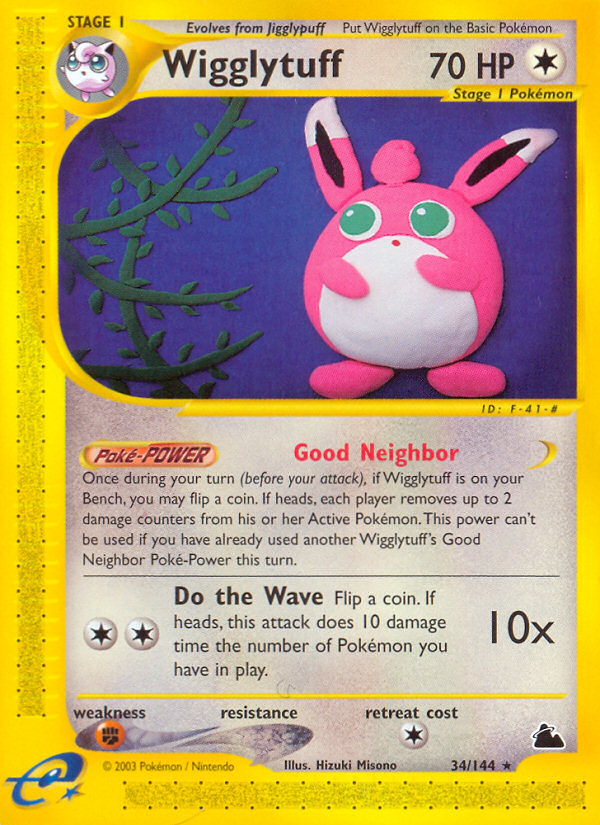 Wigglytuff (34/144) [Skyridge] | Chromatic Games