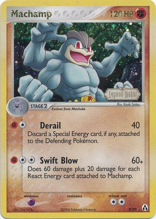 Machamp (9/92) (Stamped) [EX: Legend Maker] | Chromatic Games