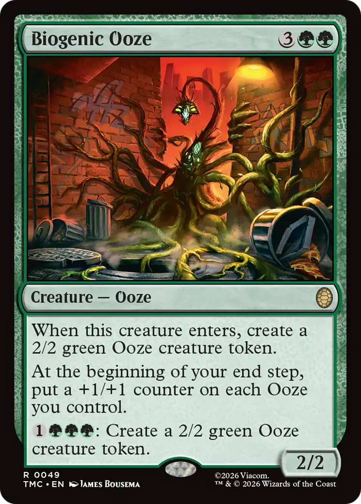 Biogenic Ooze [Teenage Mutant Ninja Turtles Commander] | Chromatic Games