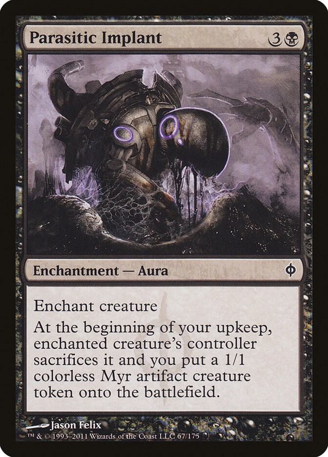 Parasitic Implant 67/175 (New Phyrexia)  | Chromatic Games