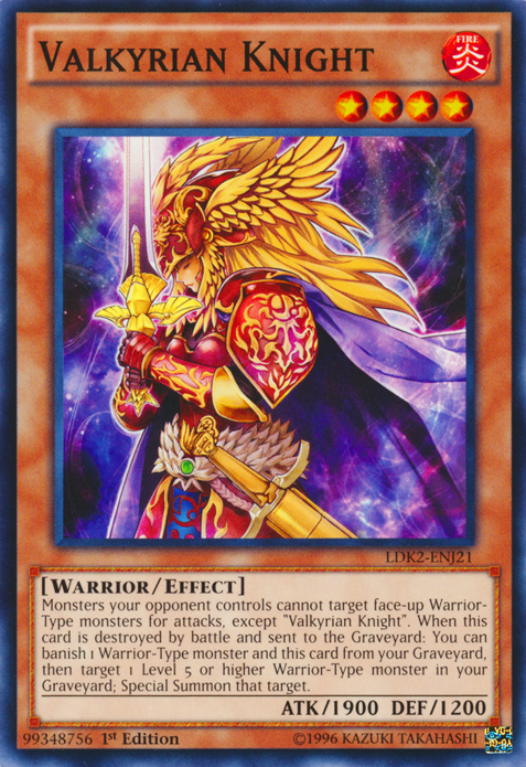Valkyrian Knight [LDK2-ENJ21] Common | Chromatic Games