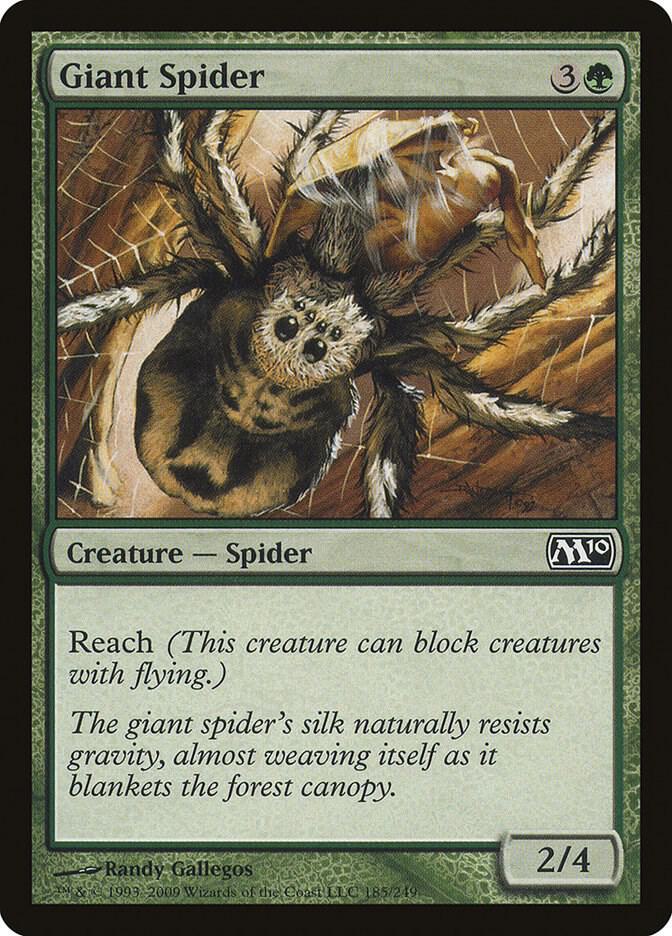 Giant Spider 185/249 (Magic 2010 (M10))  | Chromatic Games