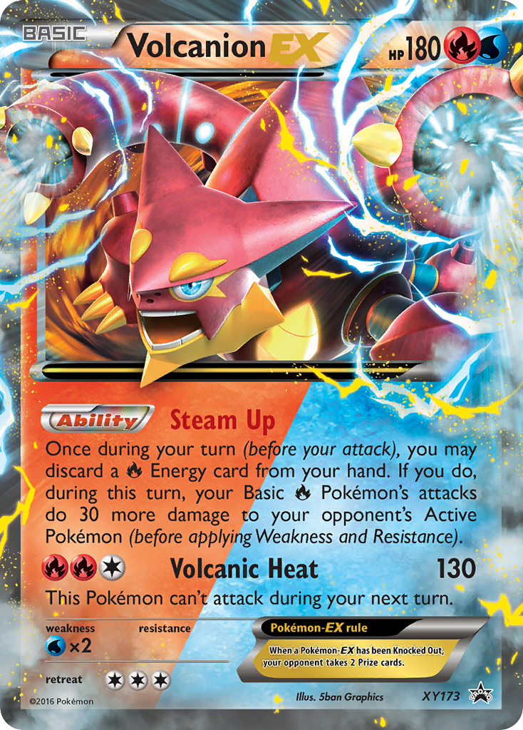 Volcanion EX (XY173) [XY: Black Star Promos] | Chromatic Games