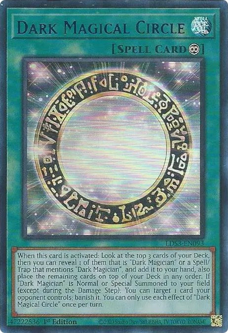 Dark Magical Circle (Blue) [LDS3-EN093] Ultra Rare | Chromatic Games