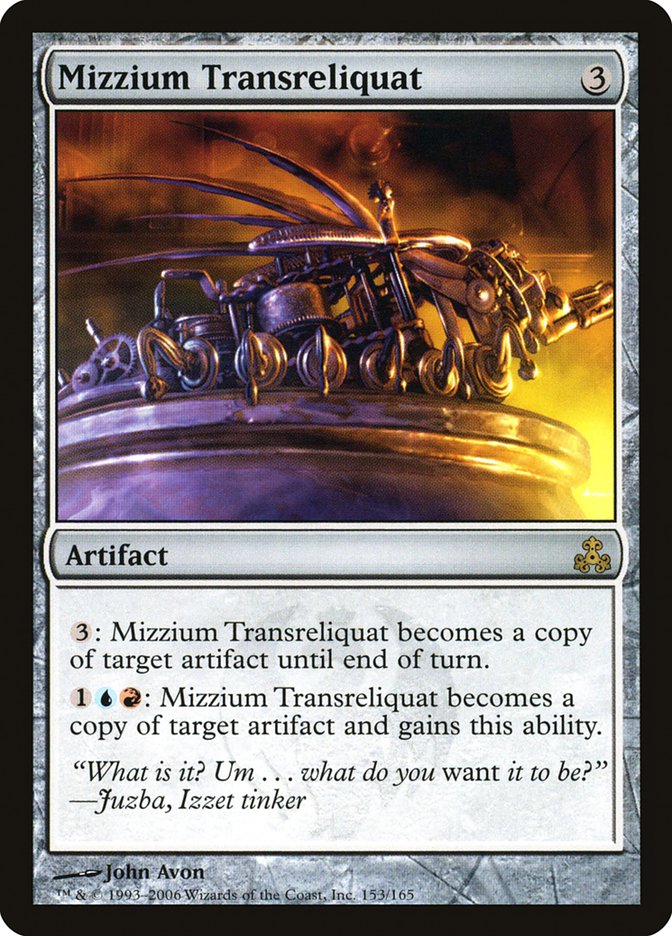 Mizzium Transreliquat 153/165 (Guildpact)  | Chromatic Games