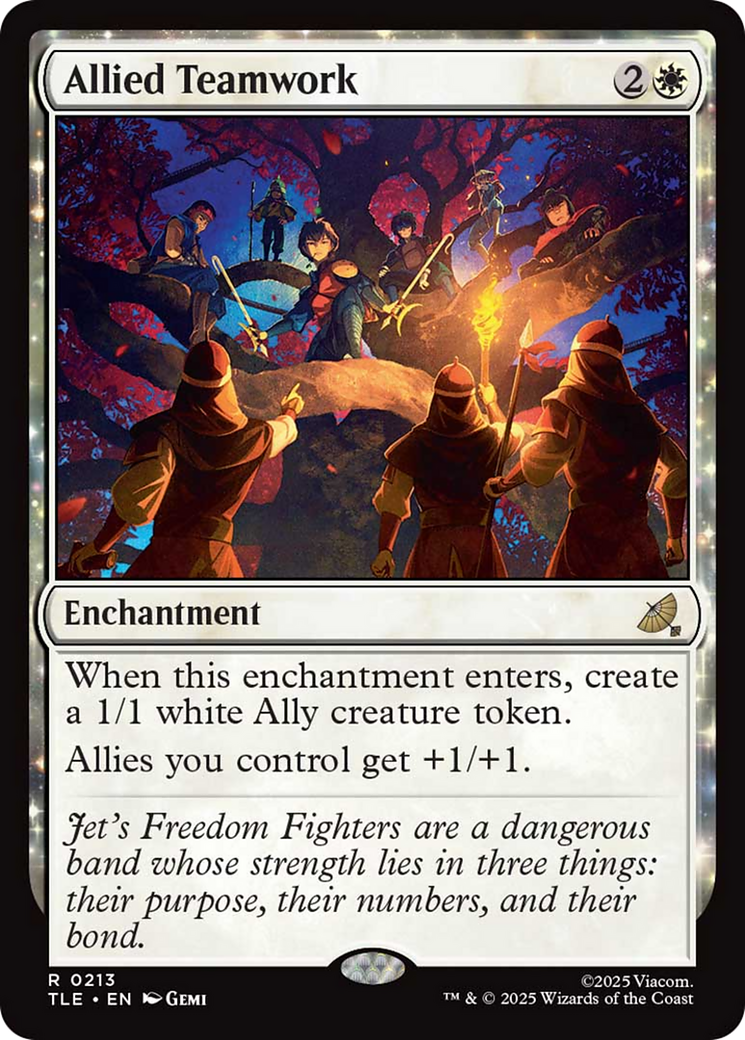 Allied Teamwork [Avatar: The Last Airbender: Eternal-Legal] | Chromatic Games