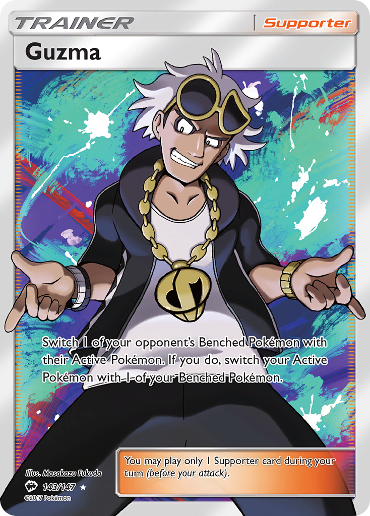 Guzma (143/147) [Sun & Moon: Burning Shadows] | Chromatic Games