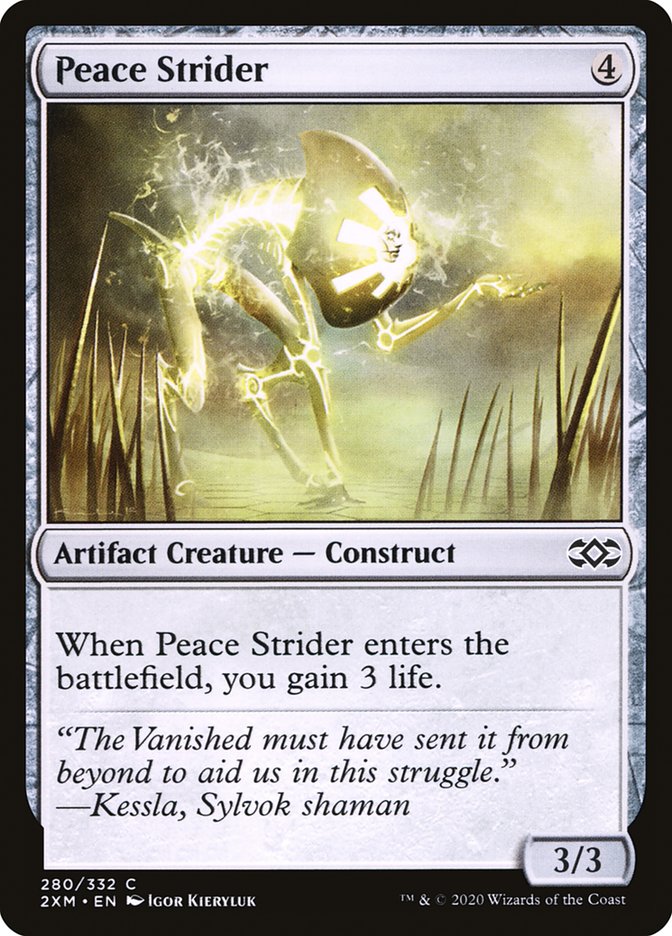 Peace Strider 280/332 (Double Masters)  - Foil | Chromatic Games