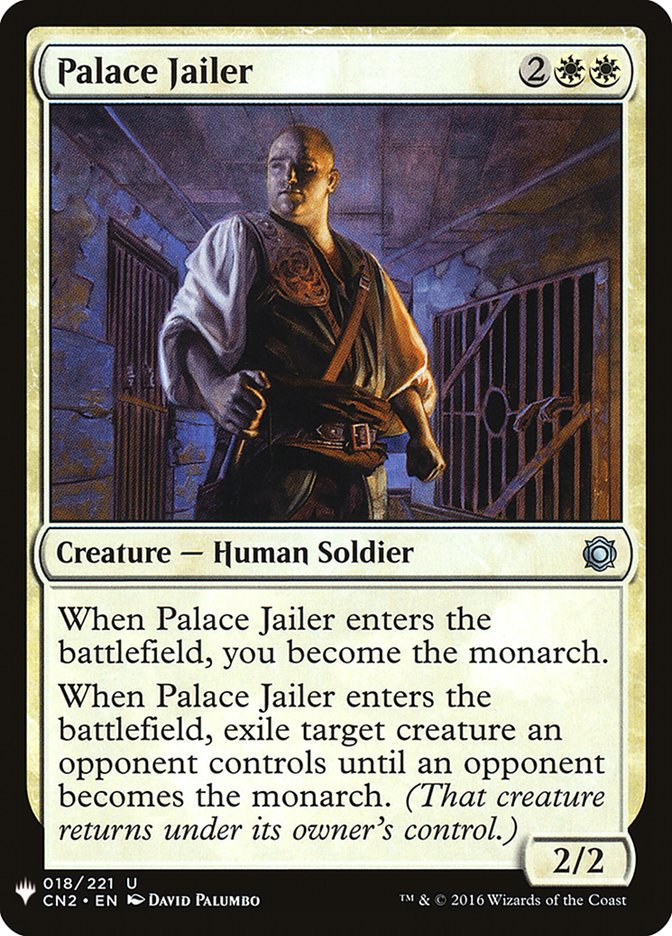 Palace Jailer [Mystery Booster] | Chromatic Games