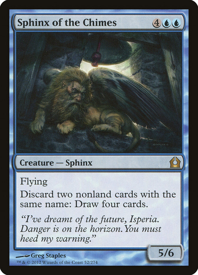 Sphinx of the Chimes 52/274 (Return to Ravnica)  | Chromatic Games