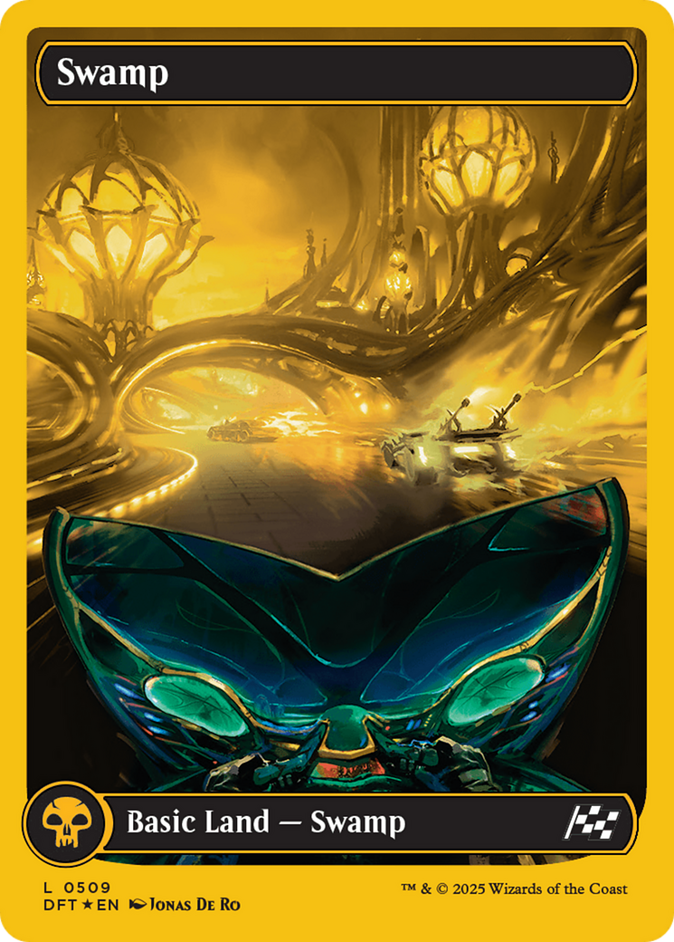 Swamp (0509) (First-Place Foil) [Aetherdrift] | Chromatic Games