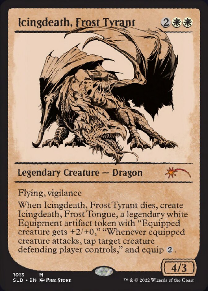 Icingdeath, Frost Tyrant (Showcase) [Secret Lair Drop Series] | Chromatic Games