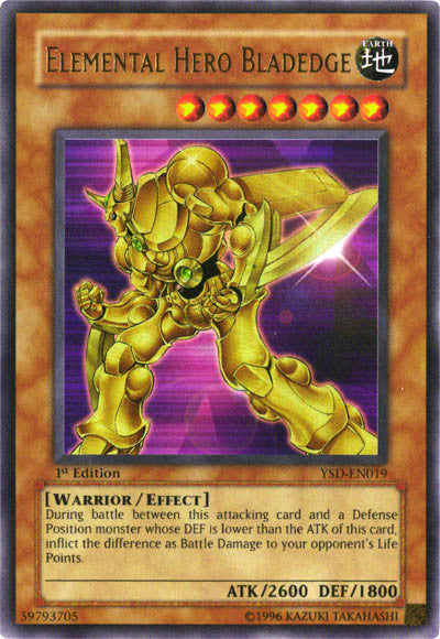 Elemental Hero Bladedge [YSD-EN019] Ultra Rare | Chromatic Games