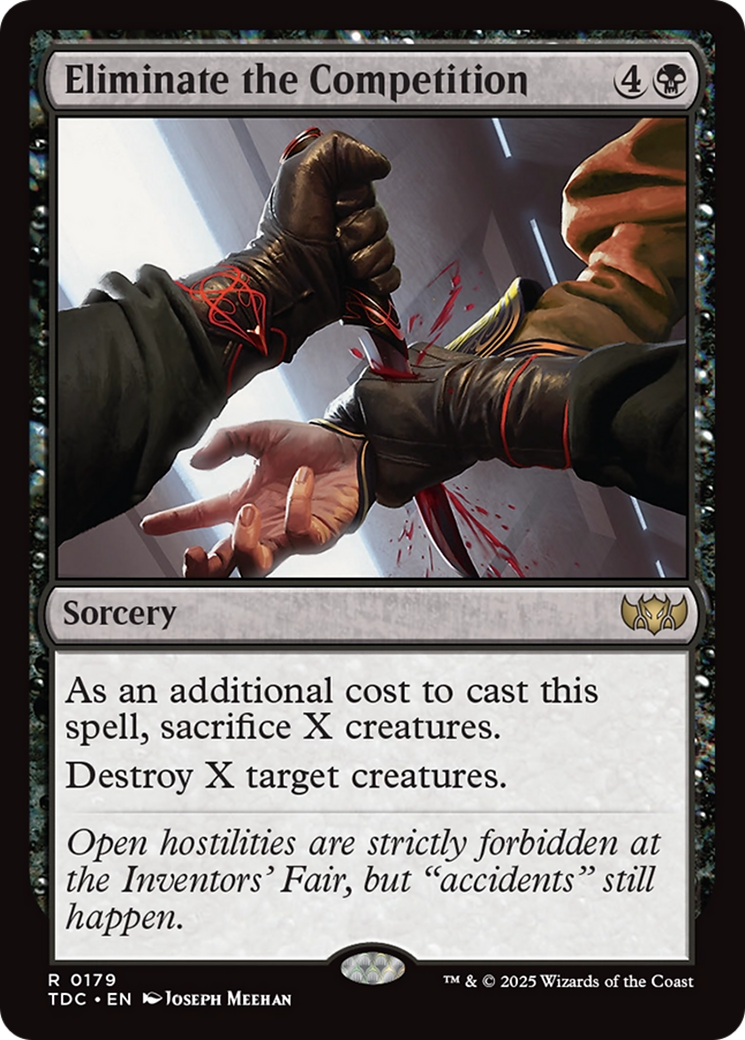 Eliminate the Competition [Tarkir: Dragonstorm Commander] | Chromatic Games