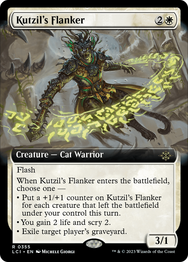 Kutzil's Flanker (Extended Art) [The Lost Caverns of Ixalan] | Chromatic Games