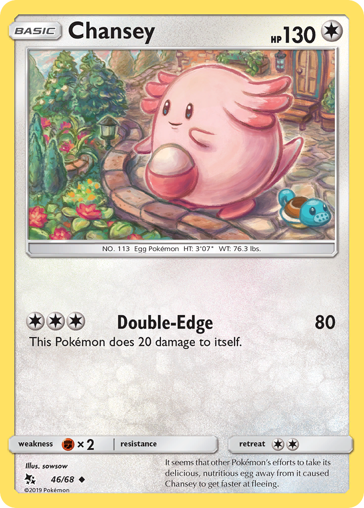 Chansey (46/68) [Sun & Moon: Hidden Fates] | Chromatic Games