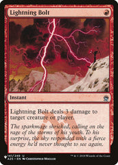 Lightning Bolt (141/249) [The List] | Chromatic Games