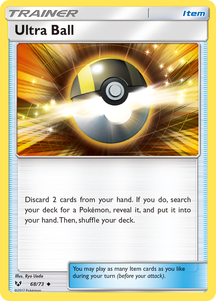 Ultra Ball (68/73) [Sun & Moon: Shining Legends] | Chromatic Games