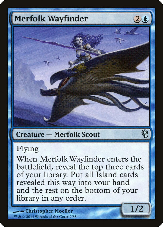 Merfolk Wayfinder [Duel Decks: Jace vs. Vraska] | Chromatic Games