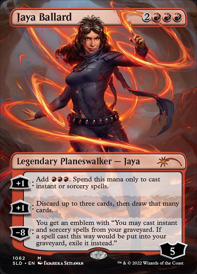 Jaya Ballard (Borderless) [Secret Lair Drop Series] | Chromatic Games