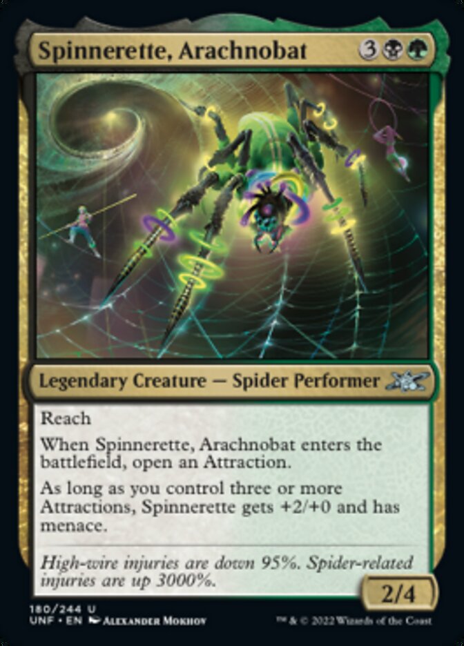 Spinnerette, Arachnobat [Unfinity] | Chromatic Games