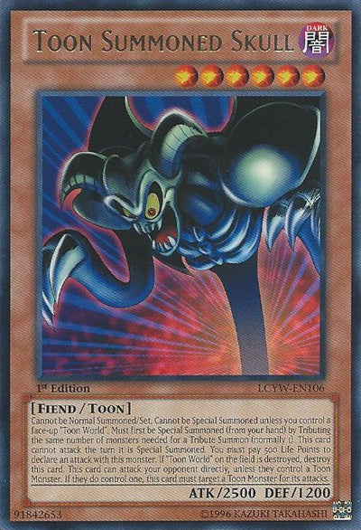 Toon Summoned Skull [LCYW-EN106] Rare | Chromatic Games