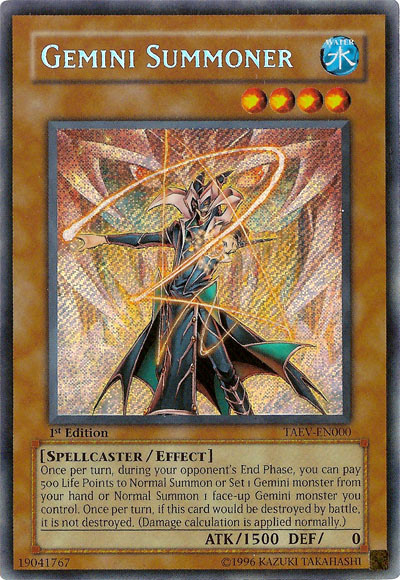 Gemini Summoner [TAEV-EN000] Secret Rare | Chromatic Games