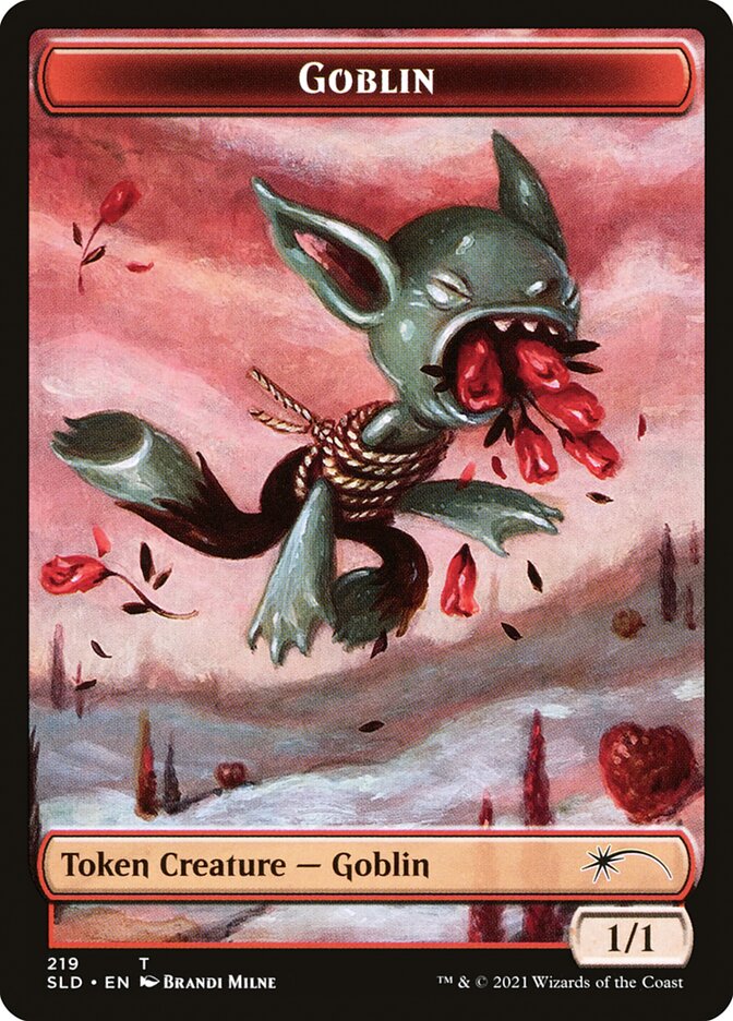 Goblin Token [Secret Lair Drop Series] | Chromatic Games