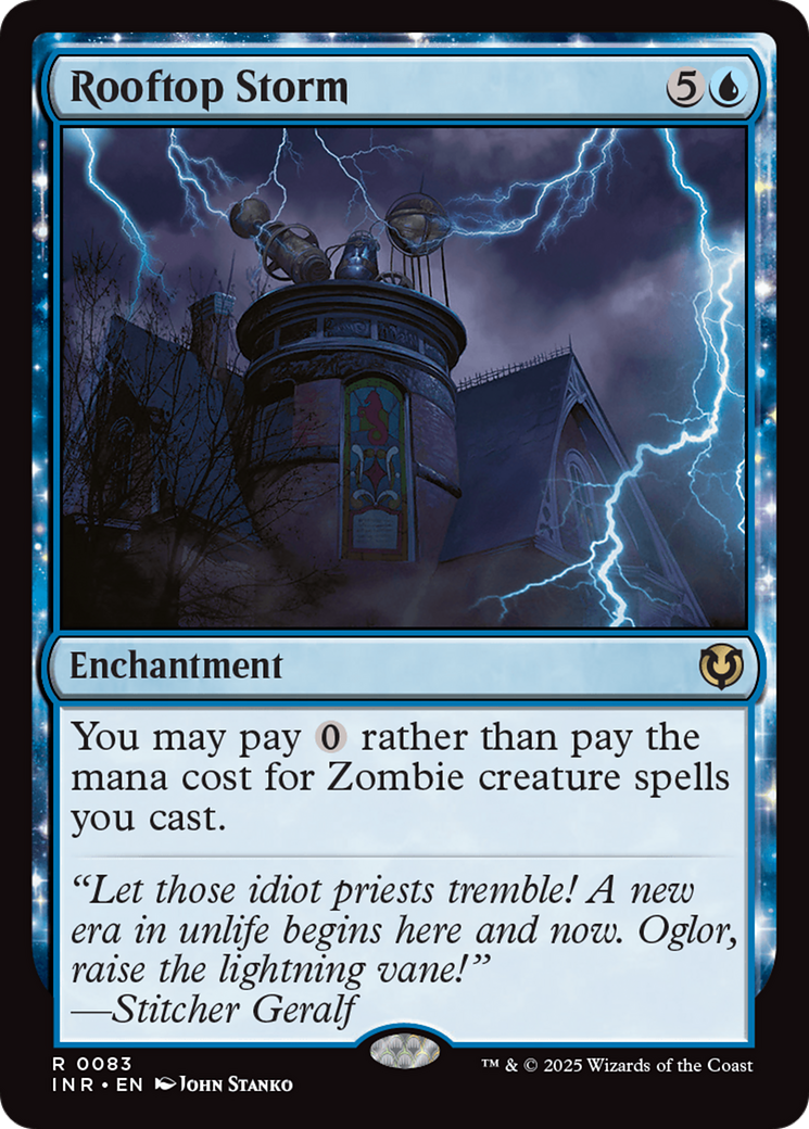 Rooftop Storm [Innistrad Remastered] | Chromatic Games