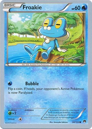 Froakie (38/122) (Ninja Blitz - Cody Walinski) [World Championships 2016] | Chromatic Games