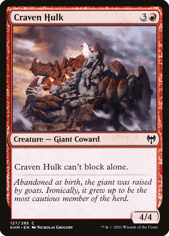 Craven Hulk 127/285 (Kaldheim)  | Chromatic Games