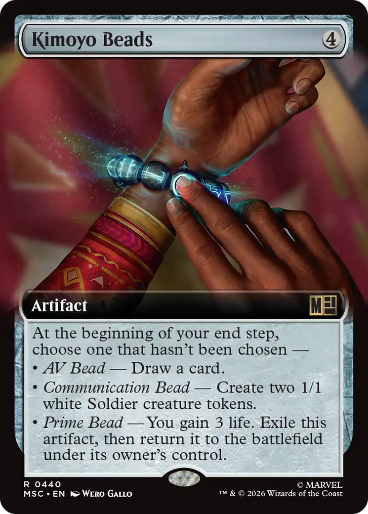 Kimoyo Beads (Extended Art) [Marvel Super Heroes Commander] | Chromatic Games