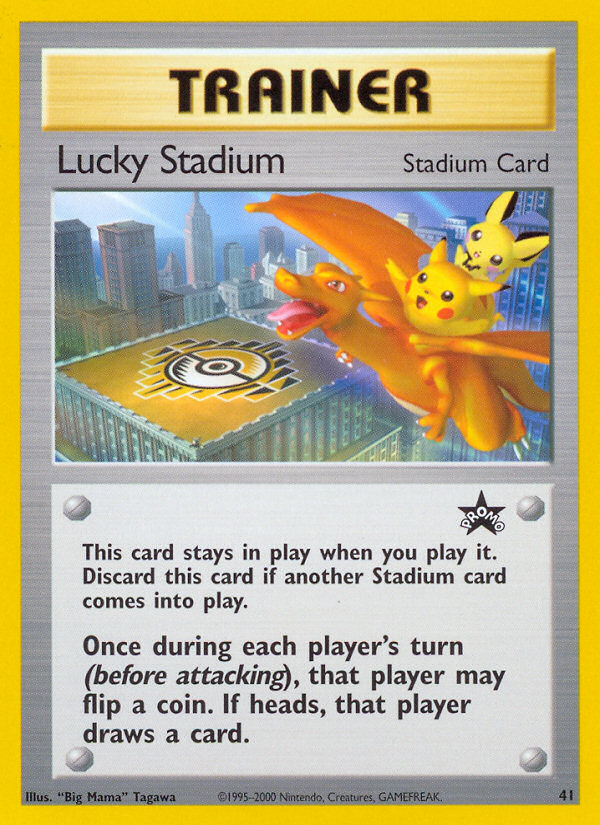 Lucky Stadium (41) [Wizards of the Coast: Black Star Promos] | Chromatic Games