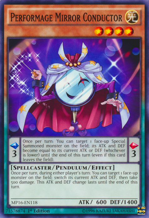 Performage Mirror Conductor [MP16-EN118] Common | Chromatic Games