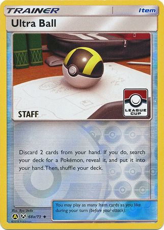 Ultra Ball (68a/73) (League Promo Staff) [Sun & Moon: Shining Legends] | Chromatic Games