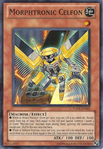 Morphtronic Celfon [TU03-EN003] Super Rare | Chromatic Games