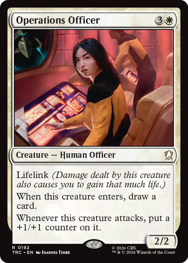 Operations Officer [Star Trek Commander] | Chromatic Games