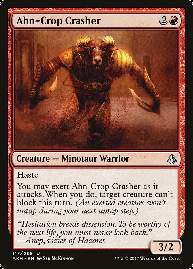 Ahn-Crop Crasher 117/269 (Amonkhet)  | Chromatic Games