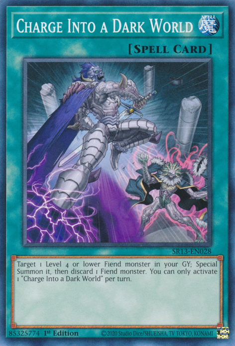 Charge Into a Dark World [SR13-EN028] Common | Chromatic Games