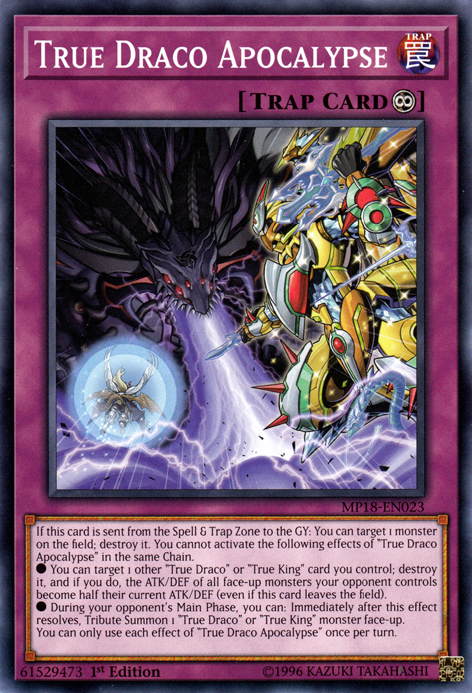 True Draco Apocalypse [MP18-EN023] Common | Chromatic Games
