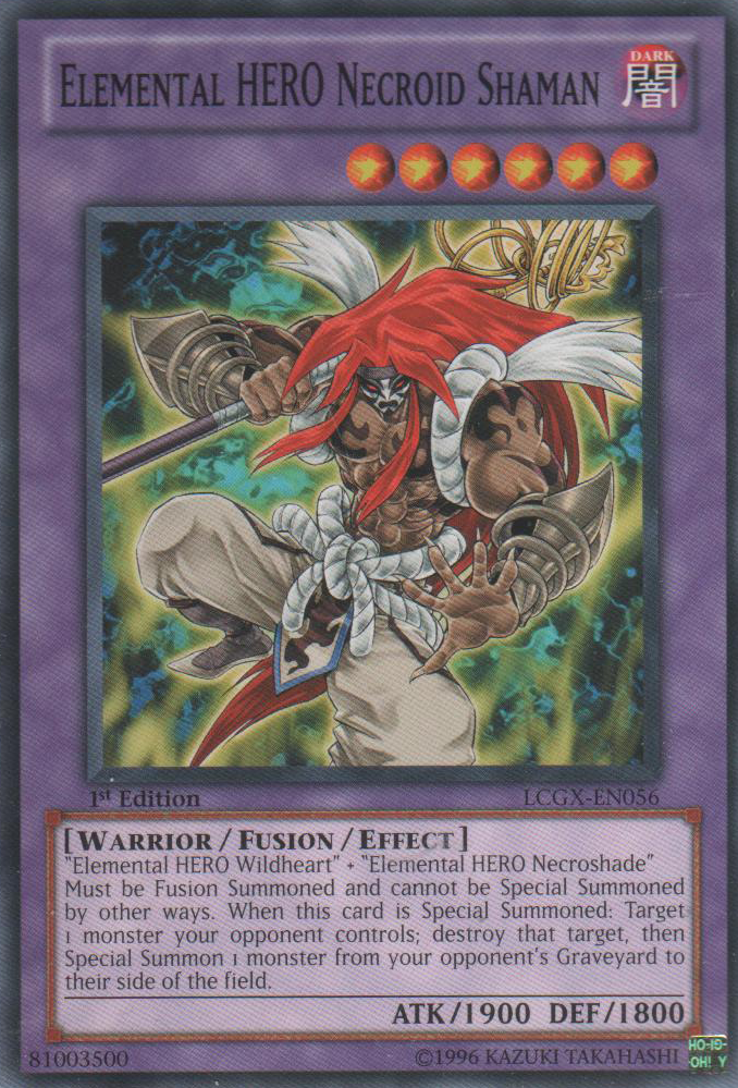 Elemental HERO Necroid Shaman [LCGX-EN056] Common | Chromatic Games